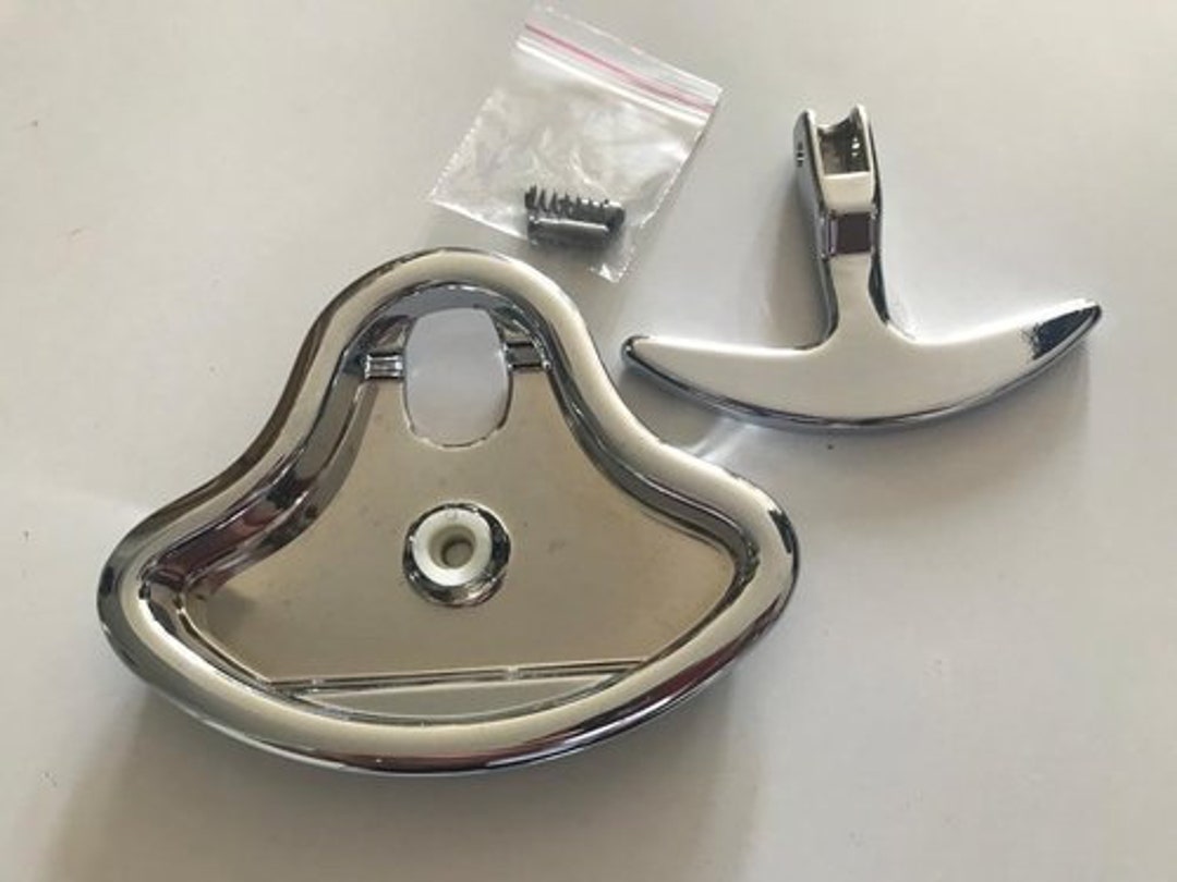 Mercedes W201 Sunroof Handle Crank and Chrome Handle Shell Set