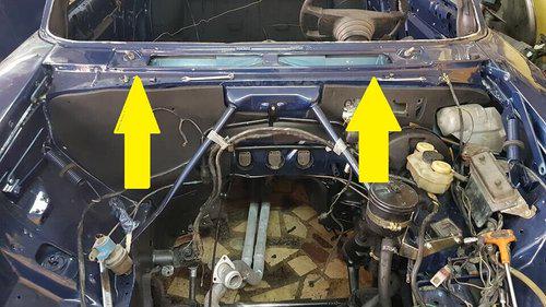 Engine Hood Insulation Mats compatible with Mercedes W114