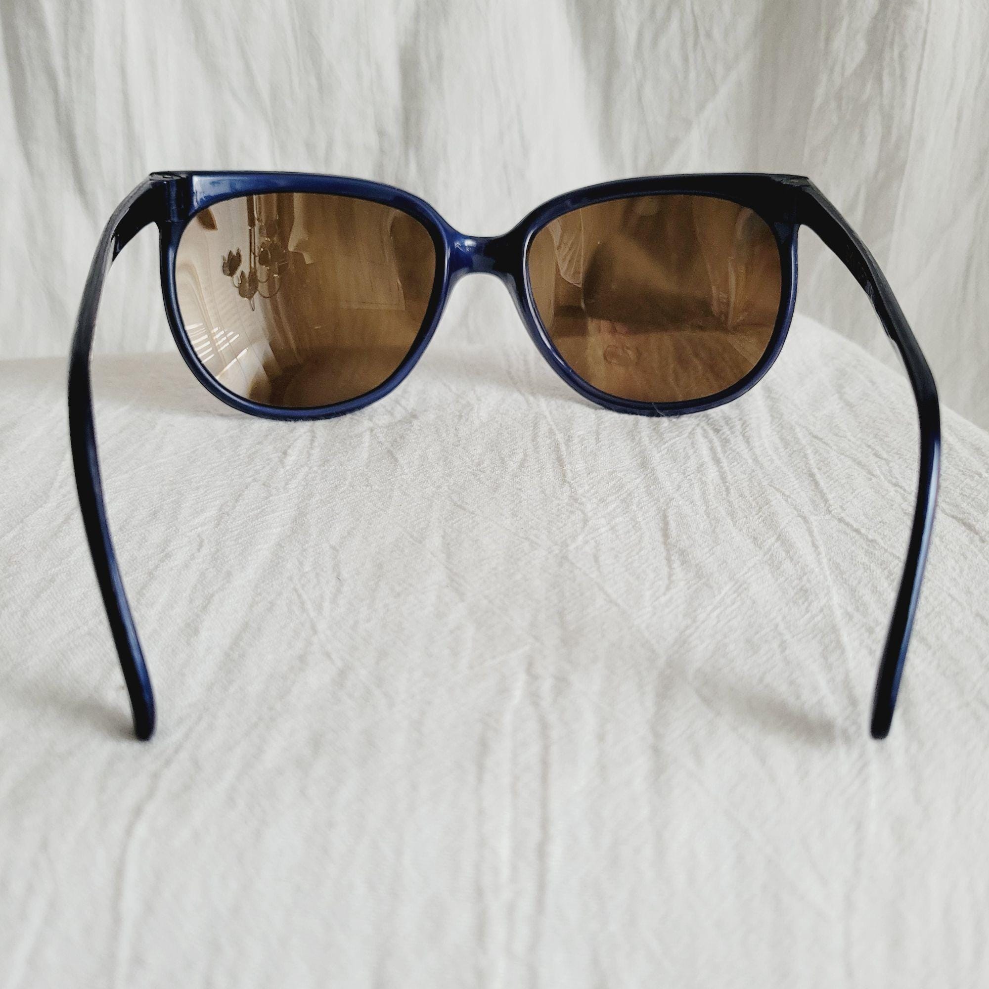 Vintage SKI OPTICS Japan Blue Retro Mirror 80