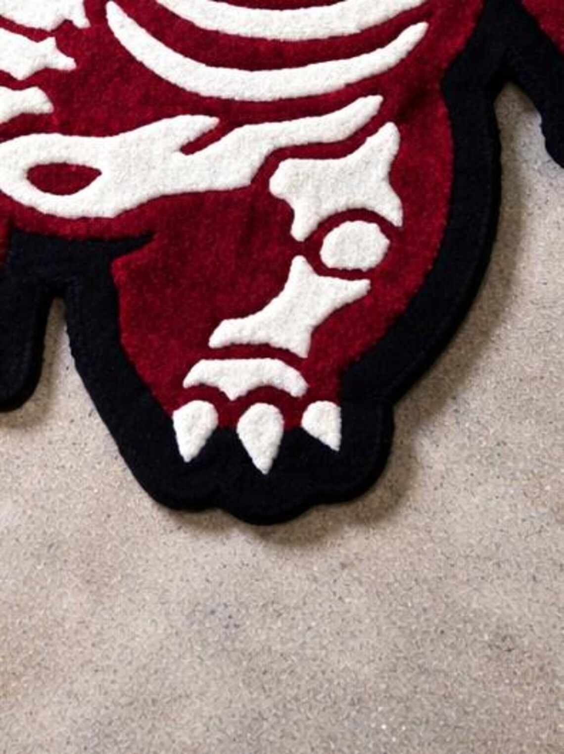 Horror Tuft Rug 3D Cartoon Rug: Hand Tufted Gengar Skeleton Horror Anime Style Carpet ...