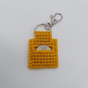 Aldi Quarter Keeper Holder Sleutelhanger Goud
