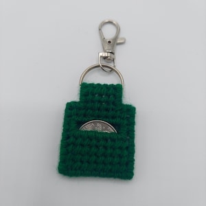 Aldi Quarter Keeper Holder-sleutelhanger groen