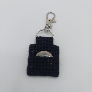 Aldi Quarter Keeper Holder-sleutelhanger, zwart