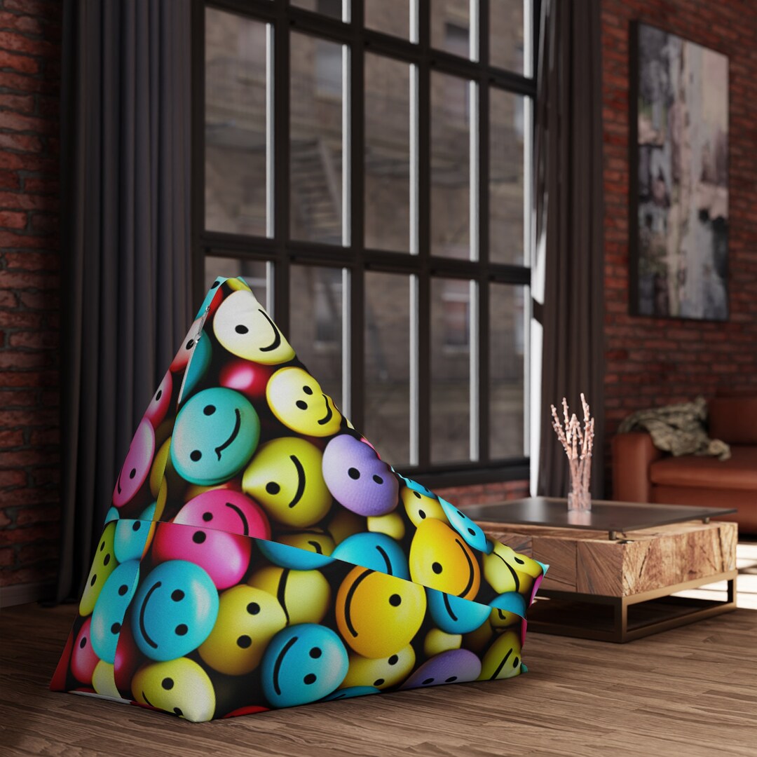 Personalized Name Bean Bag Chair Cover for Kids and Adults Etsy