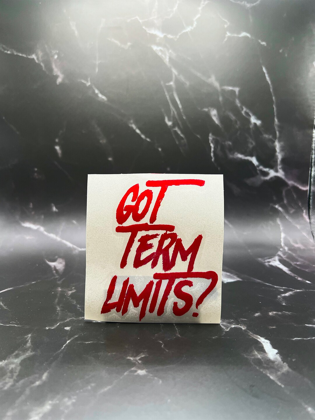 Got Term Limits Window Decal. Etsy
