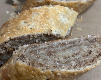 Trini Coconut Rolls | Flaky pastry | Trinidad snacks | Trini desserts | Holiday treats | Trinidad food | coconut rolls, West Indian desserts