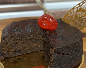 Trini Black Cake | Fruit Cake | Rum Cake | Black Cake | Christmas Cake | Cake | Baked Goods | Boozy Desserts