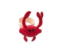 Artisan Crab Napkin Rings, Set of 4 – Handwoven Palm, Coastal Summer Table Decor product logo