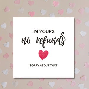 Funny Valentines Day Card, Anniversary Card For Him, Anniversary Card For Boyfriend Girlfriend, Valentines Day Card For Husband Wife