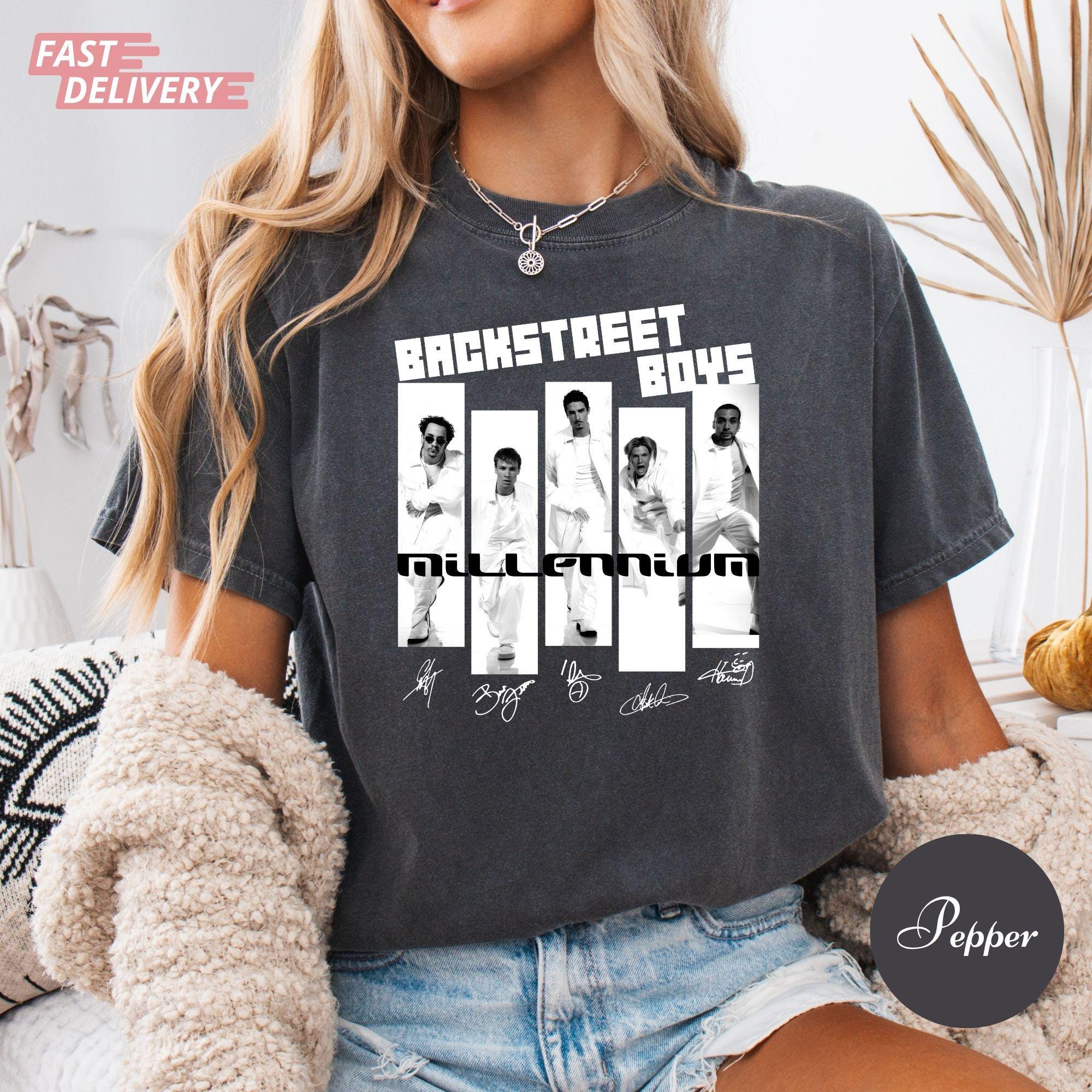 Back Street Boys バンドTシャツ Backstreet Boys Inspired T-shirt Design | Retro 90s Boy Band