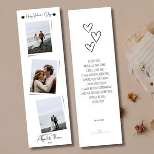 Couple Photo Collage, Valentine’s Day Gift, Anniversary Collage, Couple Gift, Gifts for Him, Gifts for Her, Valentine’s Day Card