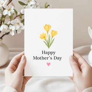 Mum and Grandma Card, Mother&#39;s Day Card, Happy Mothers Day Card, Best Mum And Nanny, Mum Mothers Day Cards For Her, for Grandma