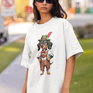 Dachshund Oktoberfest Shirt, Bavarian Sausage Dog Tee, Funny German Festival Sweatshirt, Lederhosen Wiener Dog Gift For Beer Lovers