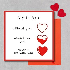 Valentijnsdagkaart, grappige Valentijnsdagkaart, afdrukbare kaart voor Valentijn, Valentijnsdagkaart voor man vrouw