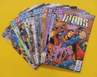 タイタンズ（1999）+ミニシリーズ。DCコミックス ロット。17冊。