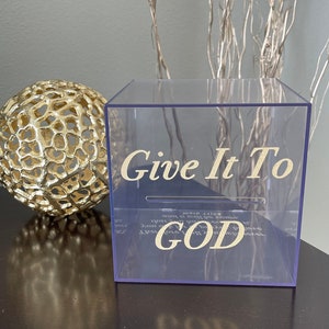 Prayer Box | Give It To God Box | Gift Boxes | Decorative Box | Gifts | Christian Gift | Religious Gifts | Prayer Gift | Gift for Mom