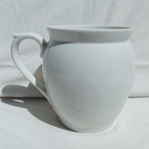 Vintage weißes Porzellan Austria Altrohlau Milchkännchen