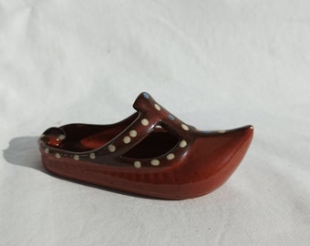 Handmade Shoe Ashtray, Ceramic Pottery Ashtray , Pocket Emptier, Jewelery Tray,