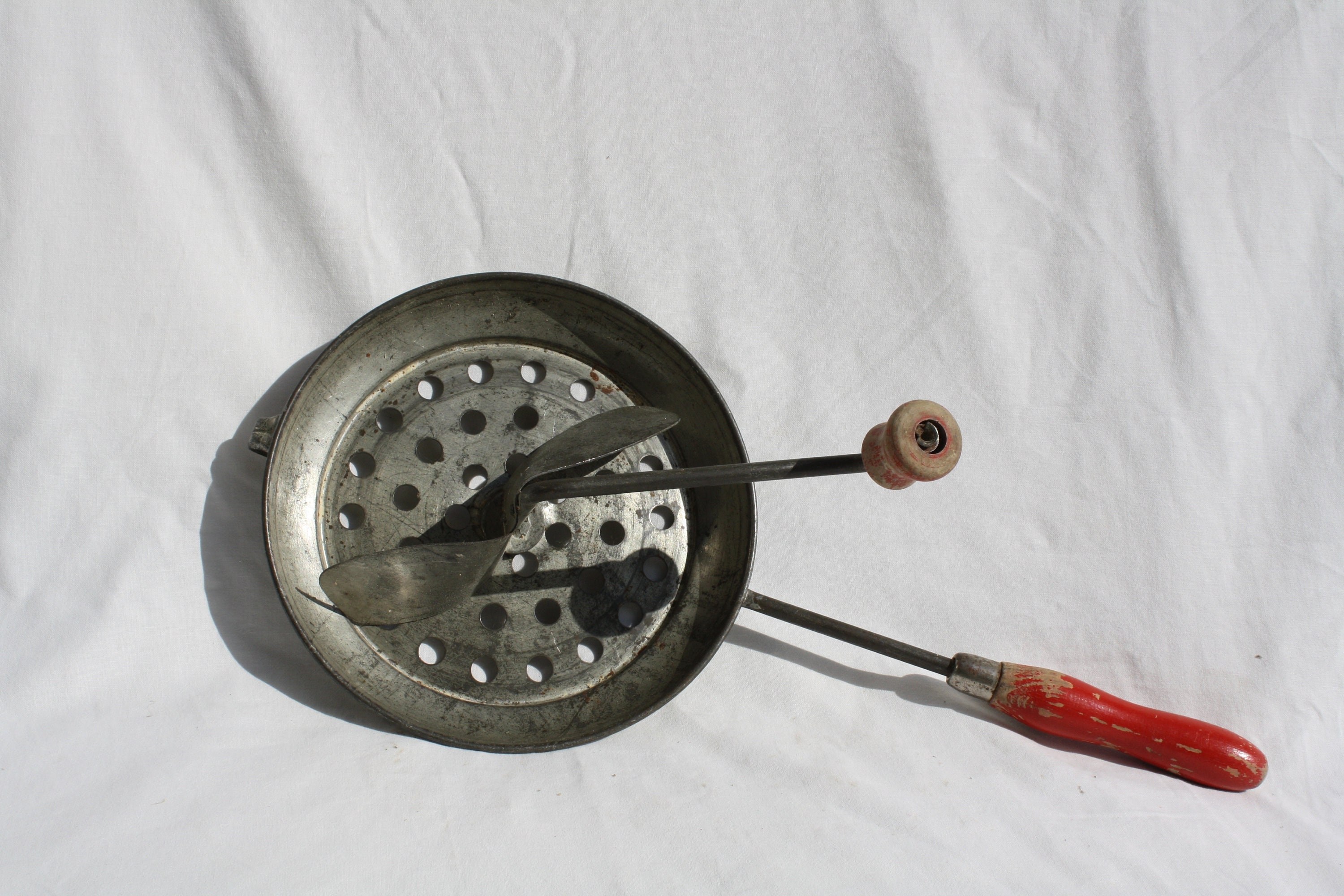Noodle Making Rustic Rustic Noodle Maker, Vintage Kitchen Tool, Antique Noodle Maker With ...
