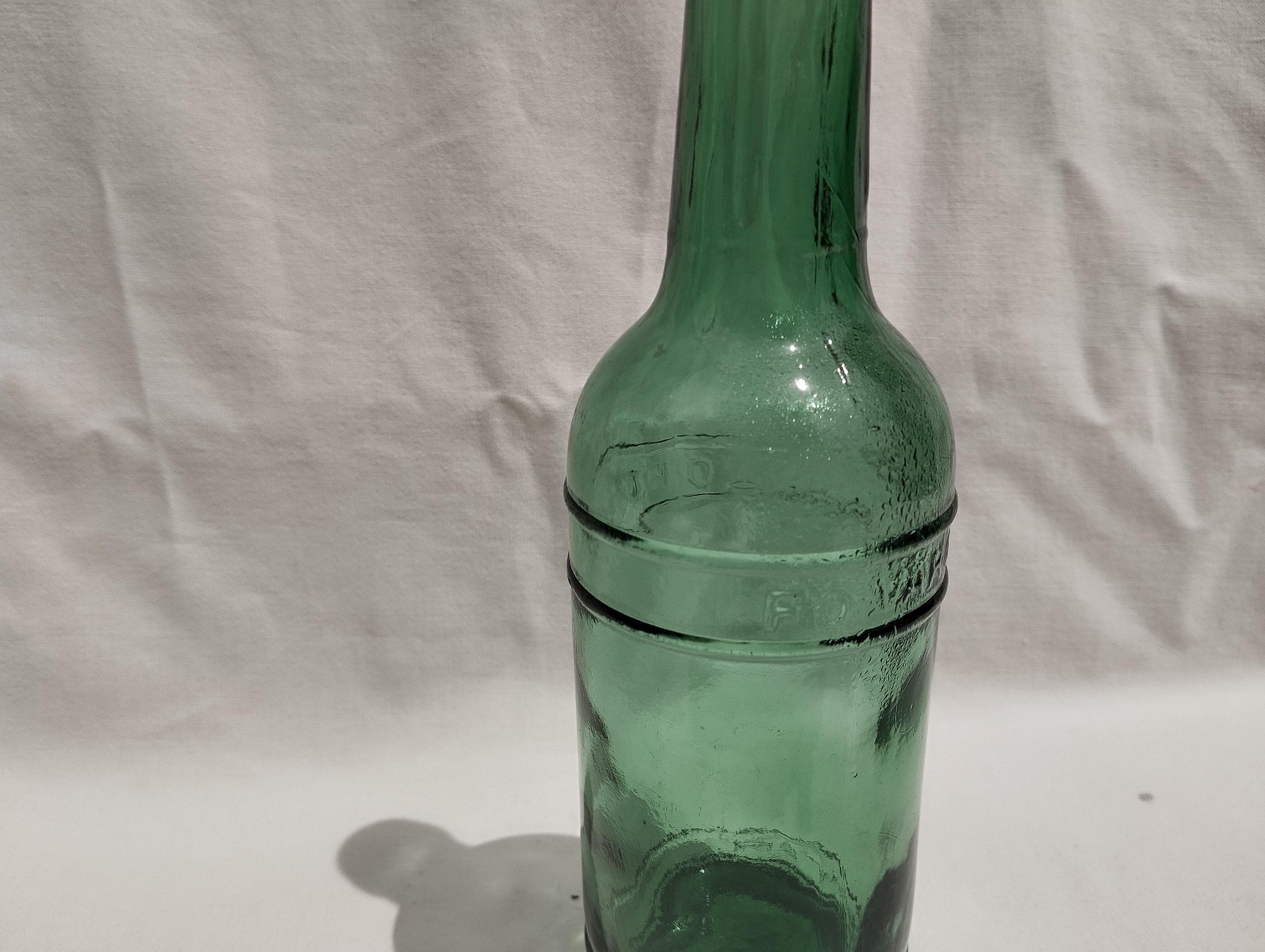 Antique Green Beer Glass Bottle, Hungarian Glass Bottle - Etsy