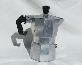 Vintage Coffee Maker, Vintage Design Aluminum Espresso Coffee Maker,