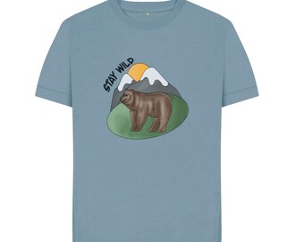Women’s stay wild T-shirt