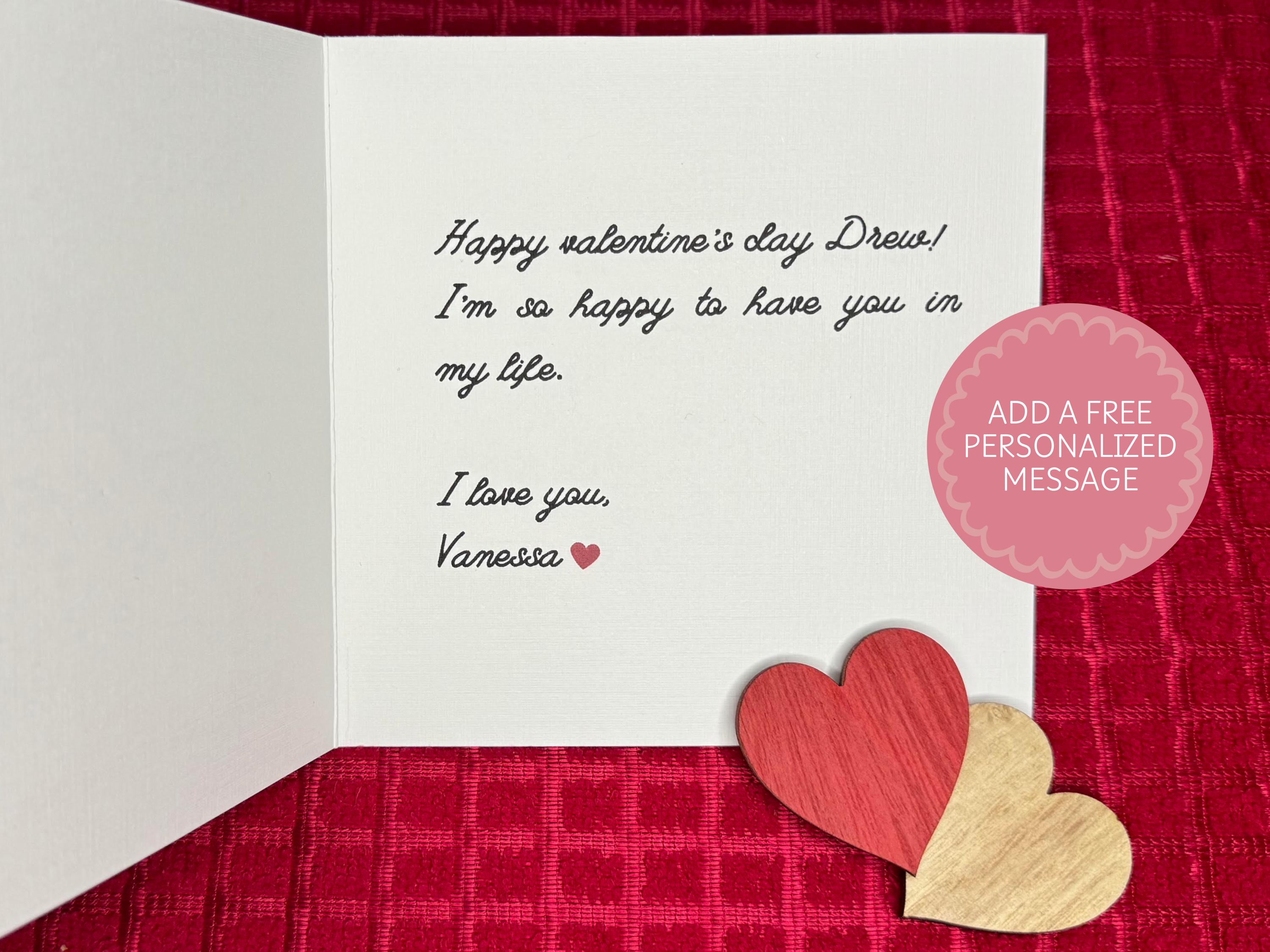Romantische Geburtstagskarte Für Ehemann/Freund – „Someday You Will Find This Card“ Mit Süßem Spruch
