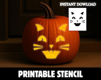 ハロウィン猫カボチャ彫刻ジャックオーランタンパターン10個