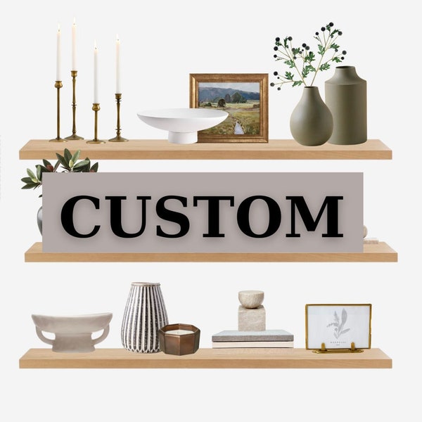 Custom Shelf Styling Design Package