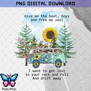 Give me the beat PNG Sublimation Design for T-shirt sublimation and More