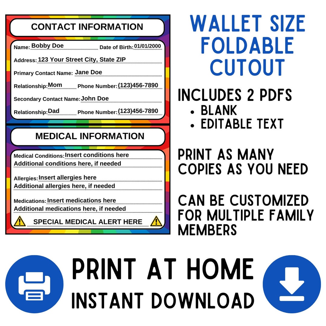 contact-information-card-medical-alert-card-printable-digital-copy