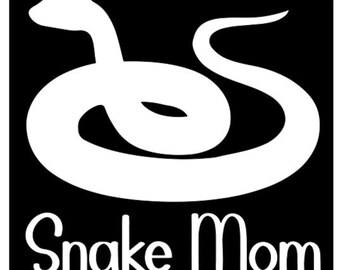 T-Shirt for Proud Snake Owner: Snake Mom