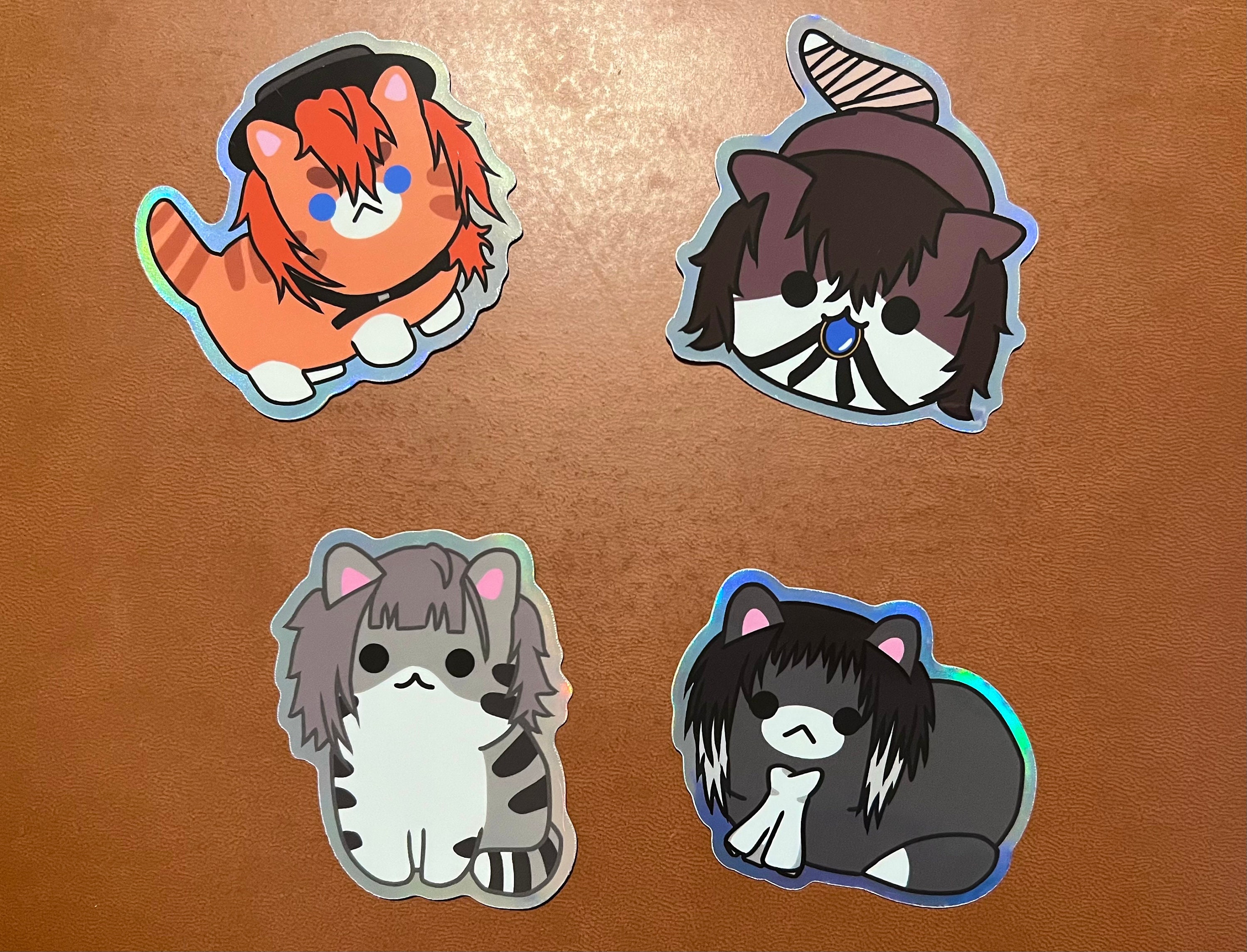Anime Cat Meme Sticker for Sale by Anime Sekai
