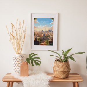 Jerusalem, Israel, Travel Print, Travel Wall Art, Travel Home Décor, Travel Gift Art