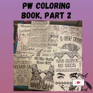 Libro para colorear Esposa de prisión 2