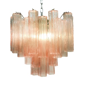Pink Murano Chandelier