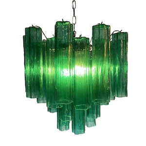 Green Murano Chandelier