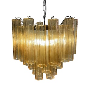 Amber Murano Chandelier