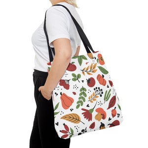 Einkaufstasche, Einkaufstasche, Einkaufstasche, Einkaufstasche, Tasche mit Muster, Stofftasche, Herbsttasche