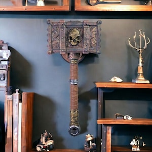 Epic Butchers Mallet - Cosplay - Wall Hanger - 3D Printed