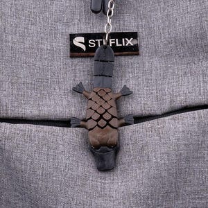 Llavero flexible de ornitorrinco: regalo personalizable con impresión 3D para amantes de la naturaleza y la vida silvestre. Un bonito accesorio portátil.