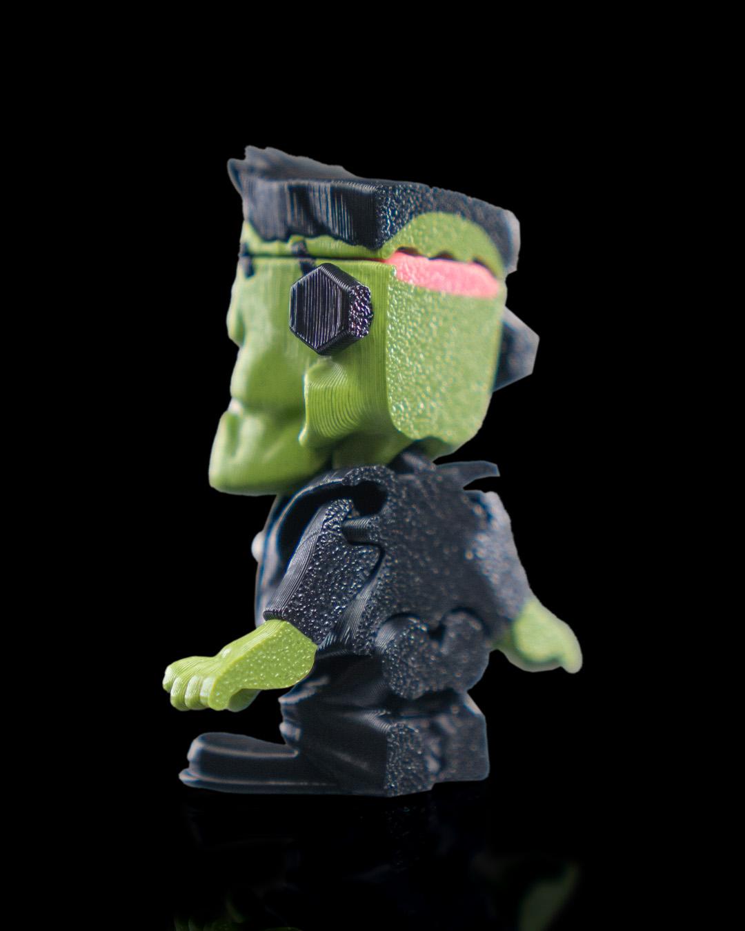 Freaky Frankenstein Articulating Figure - 6 Cm 3D Printed