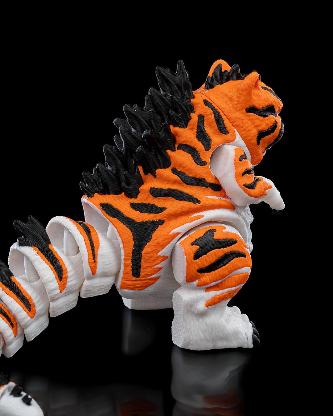 Catzilla Monster 3D Printed Figurine – Customizable Colors, 10 Cm  Collectible Fierce Cat Toy Gift - Etsy