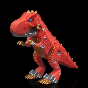 T-Rex Bot Dinosaur Figure 3D Printed Articulated Robot Toy Collector’s Model Gift for Kids & Adults