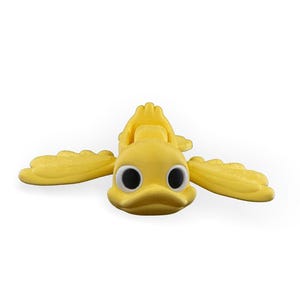 Figuur Flappy Winged Duckling - Aanpasbaar 3D-geprint model gelede eend