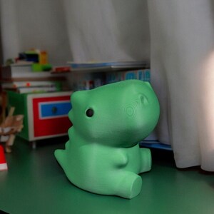 3D Gedruckte Baby T-Rex Figur: Anpassbare Farben