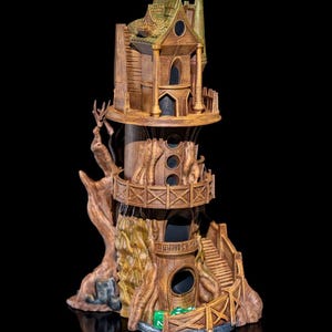 3D Printed Dice Tower: The Watch Tower for D&D RPGs