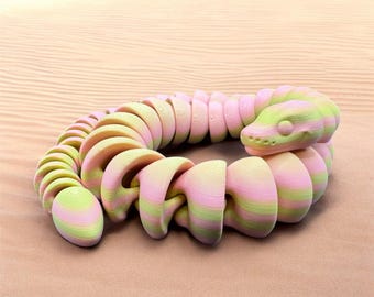 Python-ballon articulé personnalisable : plastique imprimé en 3D