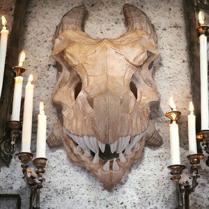 Mother of Dragons Skull - Extra Large Size High-Quality 3D Printed - Paintable