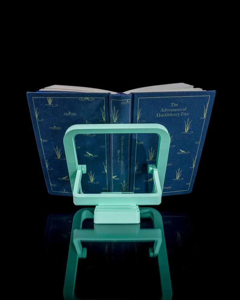 Adjustable 3D Printed Book Stand Custom Color Options, Perfect for ...